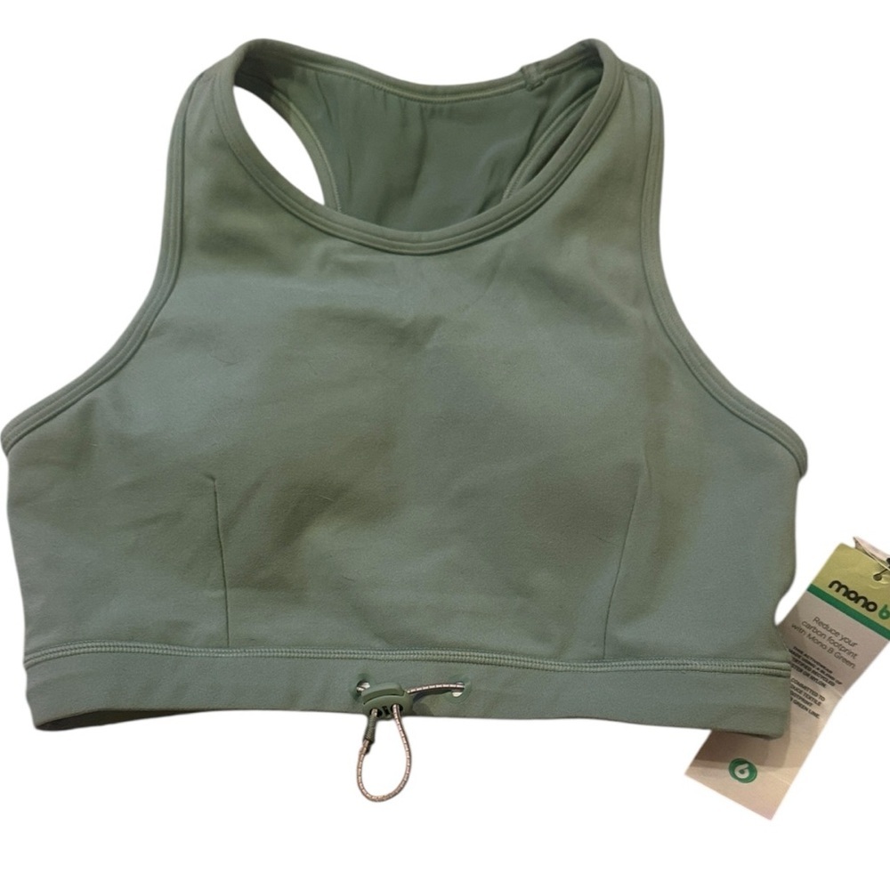 Mono B Sage Green Sports Bra